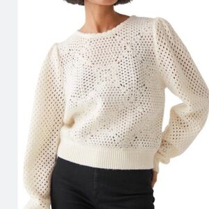 NWT & other stories Paris Atelier Crochet Sweater XS $138